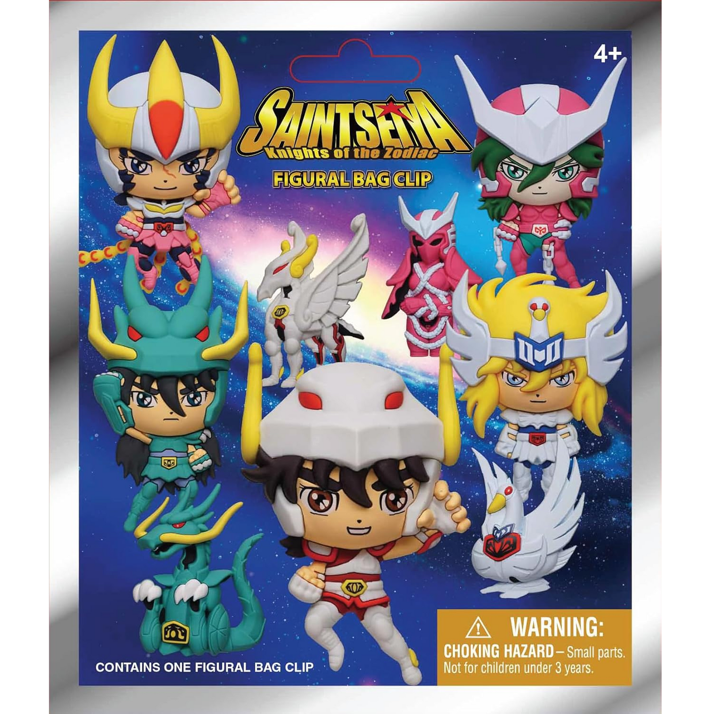 Saint Seiya Knights Of The Zodiac 3D Foam Bag Clip – Blind Mystery Box Figure 1pz