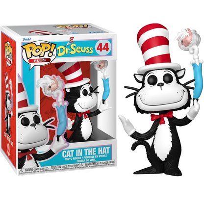Funko Pop! Plus: Dr. Seuss (44) Cat in the Hat (Gatto Col Cappello) - Vinyl Figure 9cm