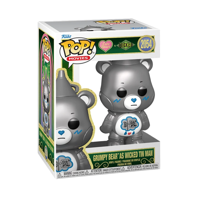 Funko Pop ! Movie Care Bears Wicked (2054) Grumpy Bear as Tin Man 9Cm