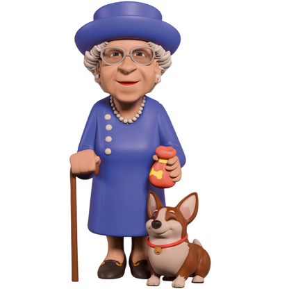 Minix: Queen Elizabeth II With Her Corgi (Special 26) Figure PVC 12cm