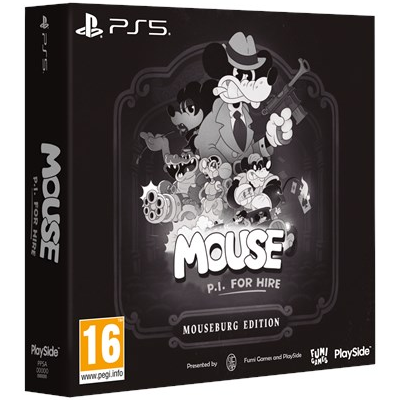 Mouse: P.I. For Hire Mouseburg Edition Ps5 Videogioco Playstation 5 PAL Eu Ita (Preordine)