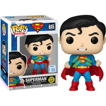Funko Pop! Heroes: DC Comics (615) Superman Glows In The Dark - Vinyl Figure 9cm