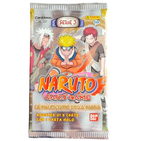 Naruto Maledizione della Sabbia Serie 3 Booster Box 24 Buste Carte Collezionabili