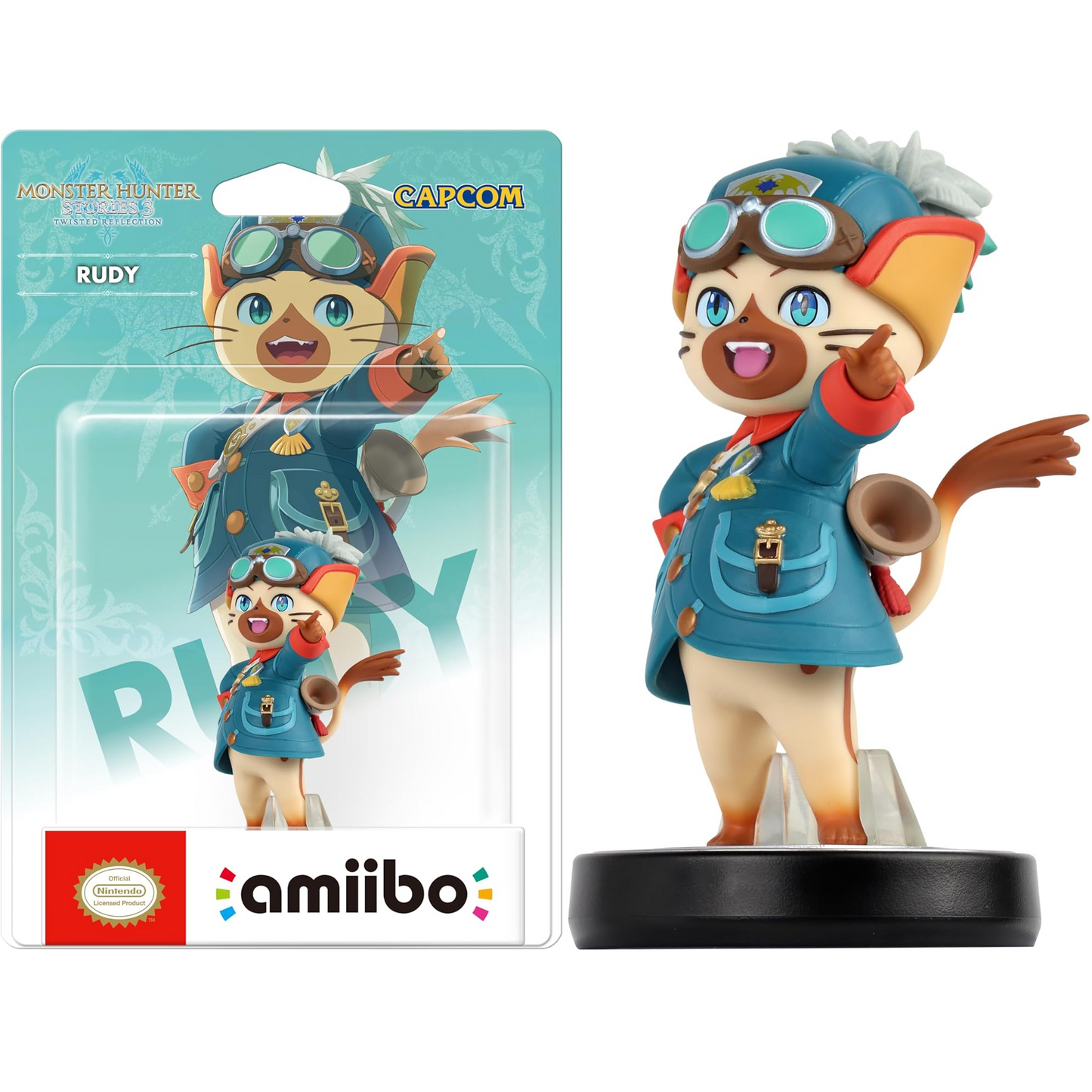 Amiibo Monster Hunter Stories 3 Twisted Reflection: Rudy - Figure Nintendo Switch