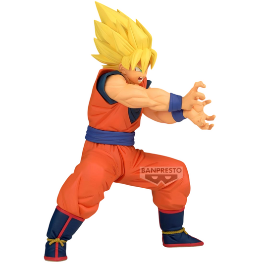 Banpresto Grandista Dragon Ball Z: Son Goku Super Saiyan Statua Da Collezione - Figure 26cm PVC
