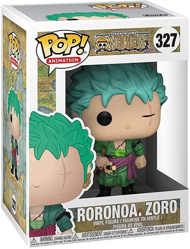 Funko Pop! Animation: One Piece (327) Roronoa Zoro - Vinyl Figure 9cm