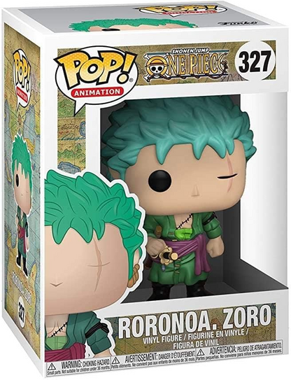 Funko Pop! Animation: One Piece (327) Roronoa Zoro - Vinyl Figure 9cm