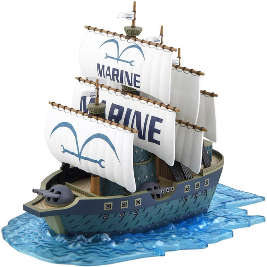 Bandai One Piece: Marine Ship Model Grand Ship Collection - Model Kit 12cm