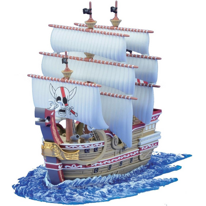 Bandai One Piece: Red Force (Shanks) Ship Model Grand Ship Collection - Model Kit 12cm