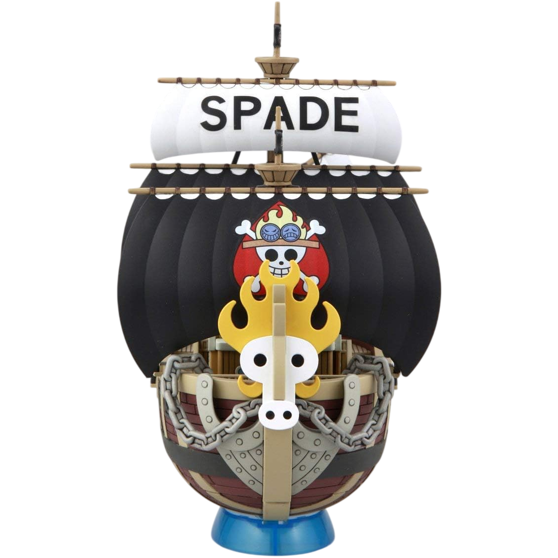 Bandai One Piece: Spade Pirates Ship Model Grand Ship Collection Model Kit 12cm