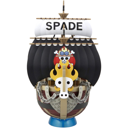 Bandai One Piece: Spade Pirates Ship Model Grand Ship Collection Model Kit 12cm