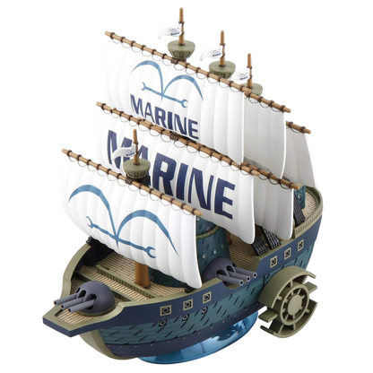 Bandai One Piece: Marine Ship Model Grand Ship Collection - Model Kit 12cm
