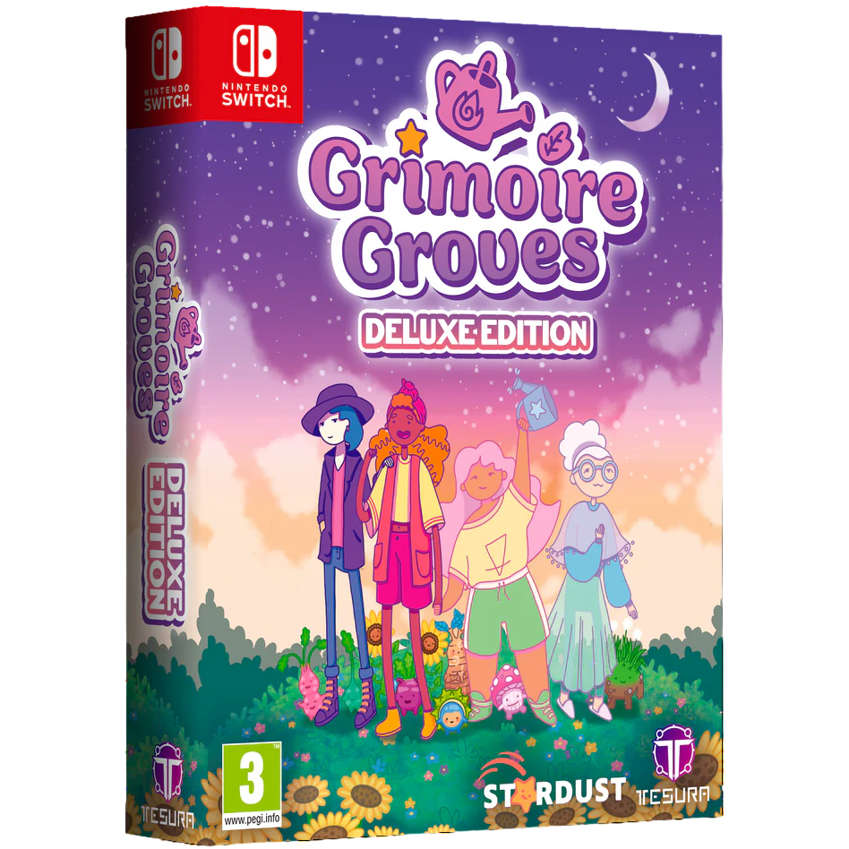 Grimoire Groves Deluxe Edition Nintendo Switch Videogioco Multilingua Nuovo Sigillato