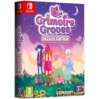 Grimoire Groves Deluxe Edition Nintendo Switch Videogioco Multilingua Nuovo Sigillato