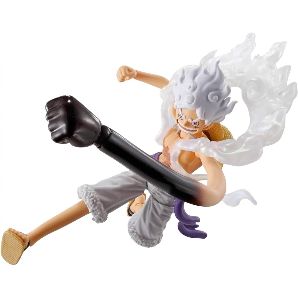 Bandai S.H. Figuarts: One Piece Monkey D. Luffy Gear 5 - Figure Articolata 16cm