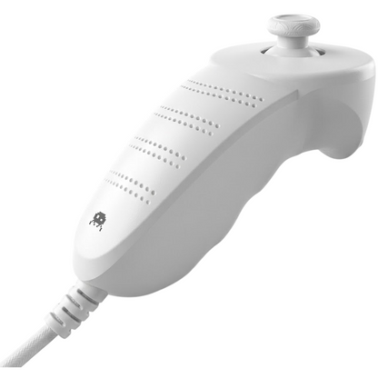 Controller Nunchuk Compatibile Nintendo Wii Wii U Bianco Freaks And Geeks