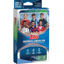 Topps UEFA Club Competitions 2025 26 Hanger Box 35 Carte Calcio Collezione
