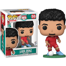 Funko Pop! Football Liverpool (55) Luis Diaz - Vinyl Figure 9cm Player Football