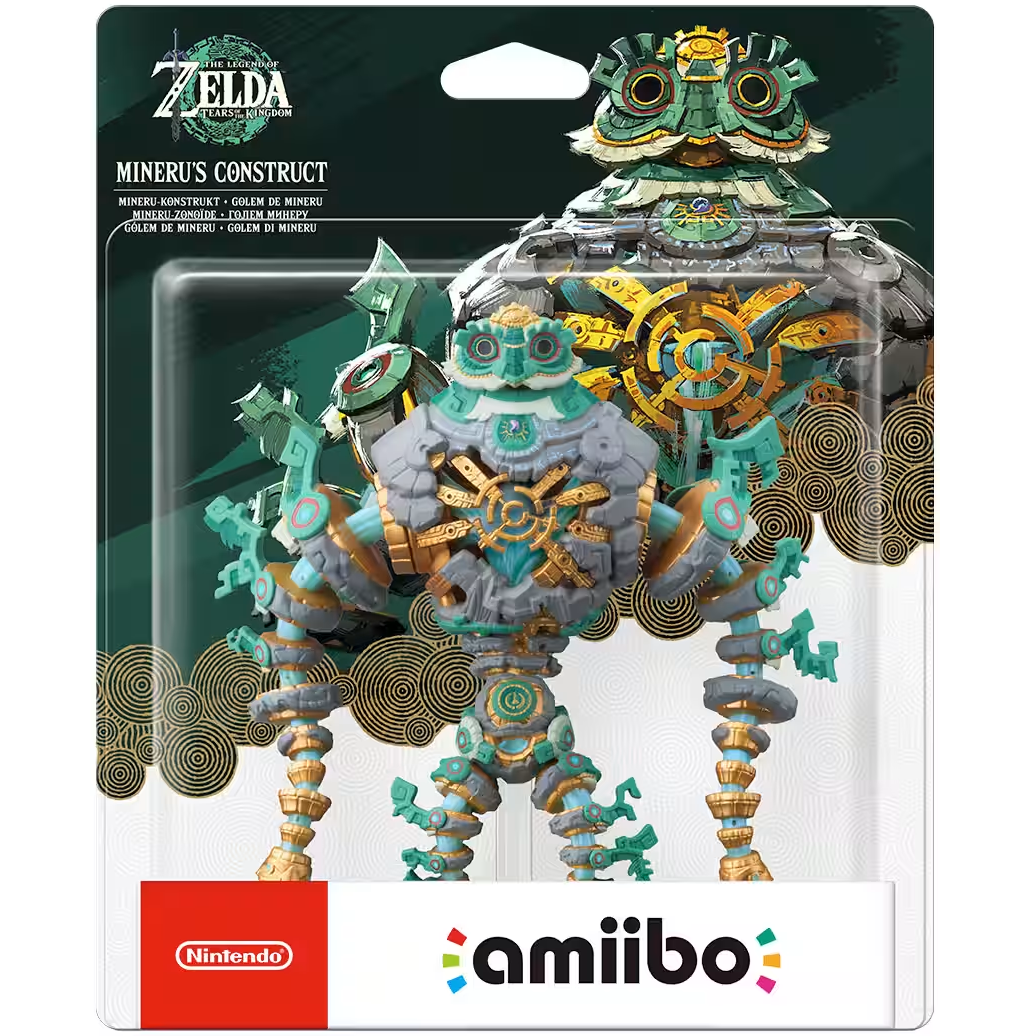 Amiibo The Legend Of Zelda Tears Of The Kingdom Golem Di Mineru Nintendo Switch