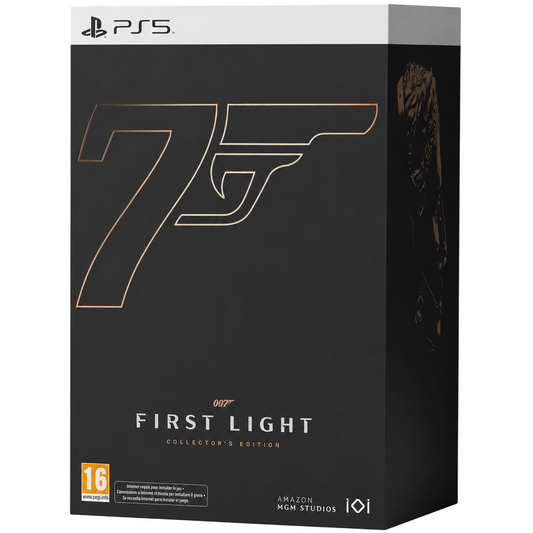007 First Light Collector's Edition Ps5 Videogioco Playstation 5 Copertina Italiana