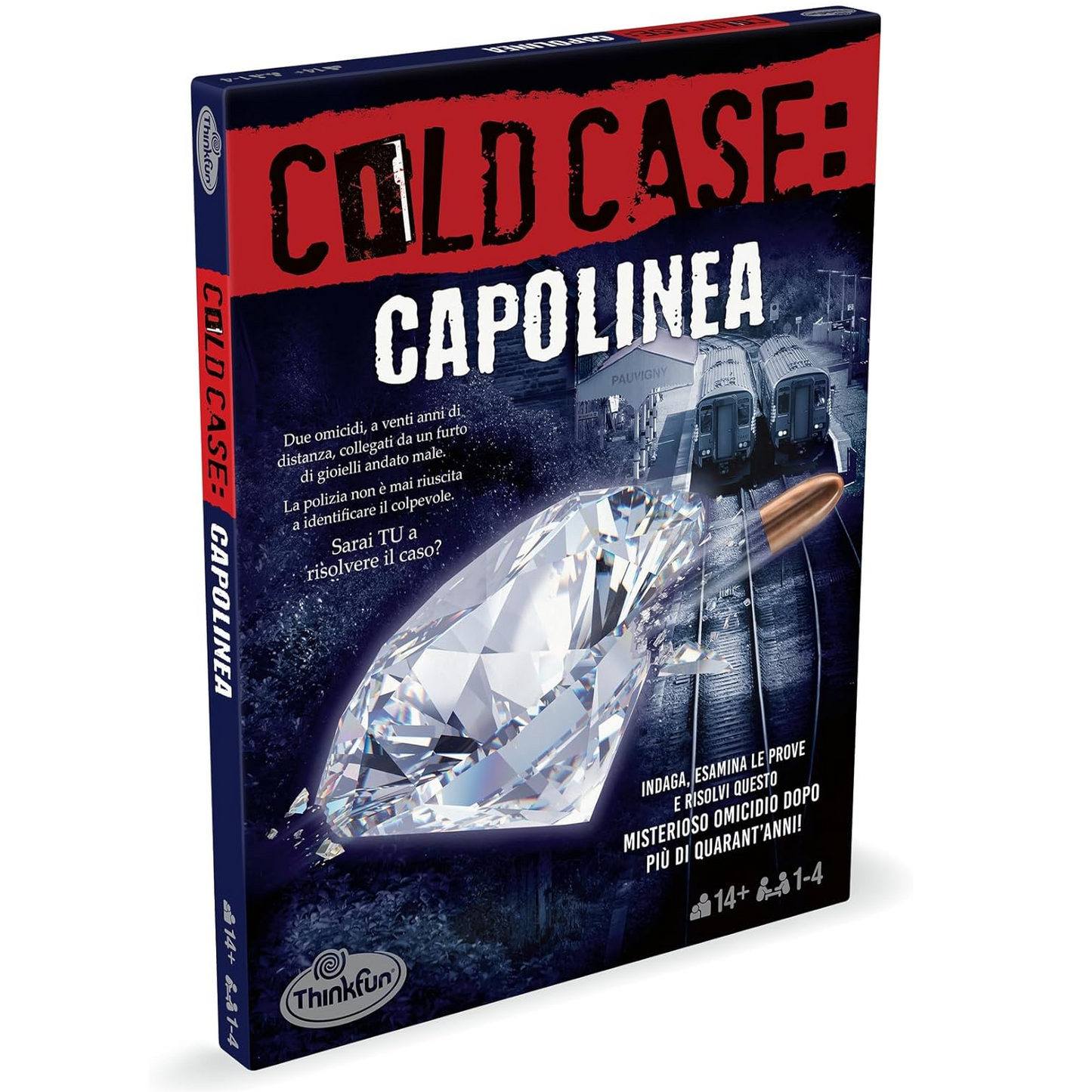Ravensburger Cold Case 4: Capolinea Gioco Investigativo Poliziesco Da Tavolo