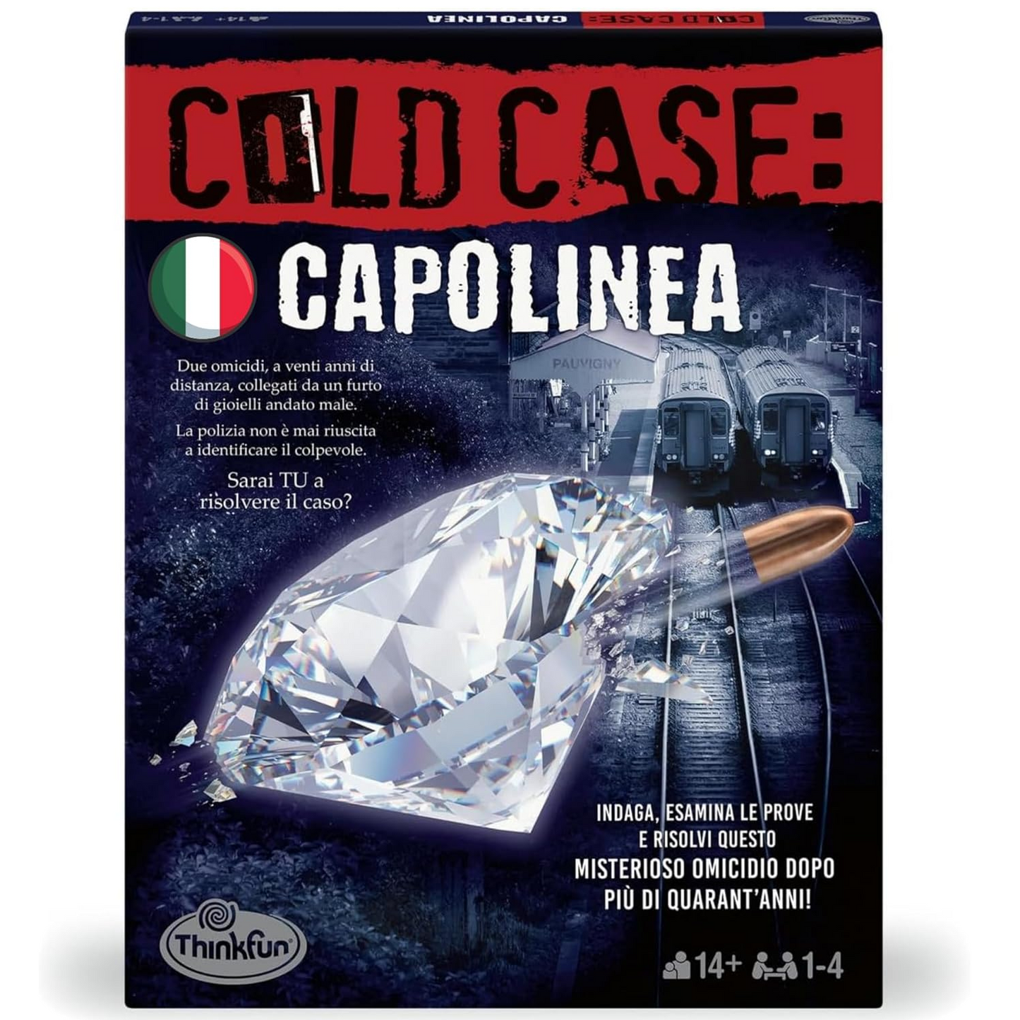 Ravensburger Cold Case 4: Capolinea Gioco Investigativo Poliziesco Da Tavolo