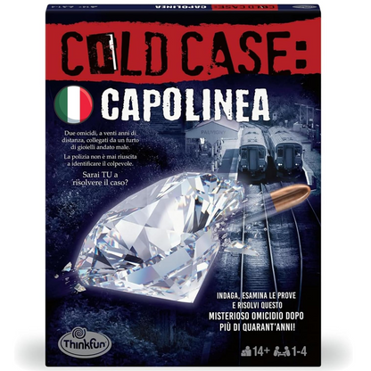 Ravensburger Cold Case 4: Capolinea Gioco Investigativo Poliziesco Da Tavolo