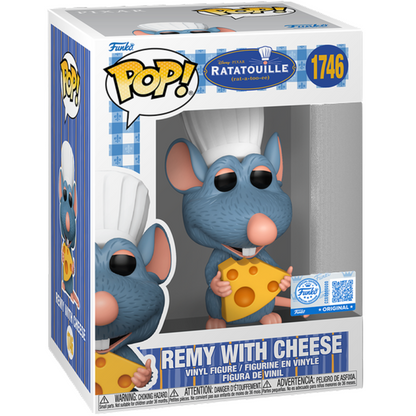 Funko Pop! Disney: Ratatouille (1746) Remy With Cheese Special Edition - Vinyl Figure 9cm