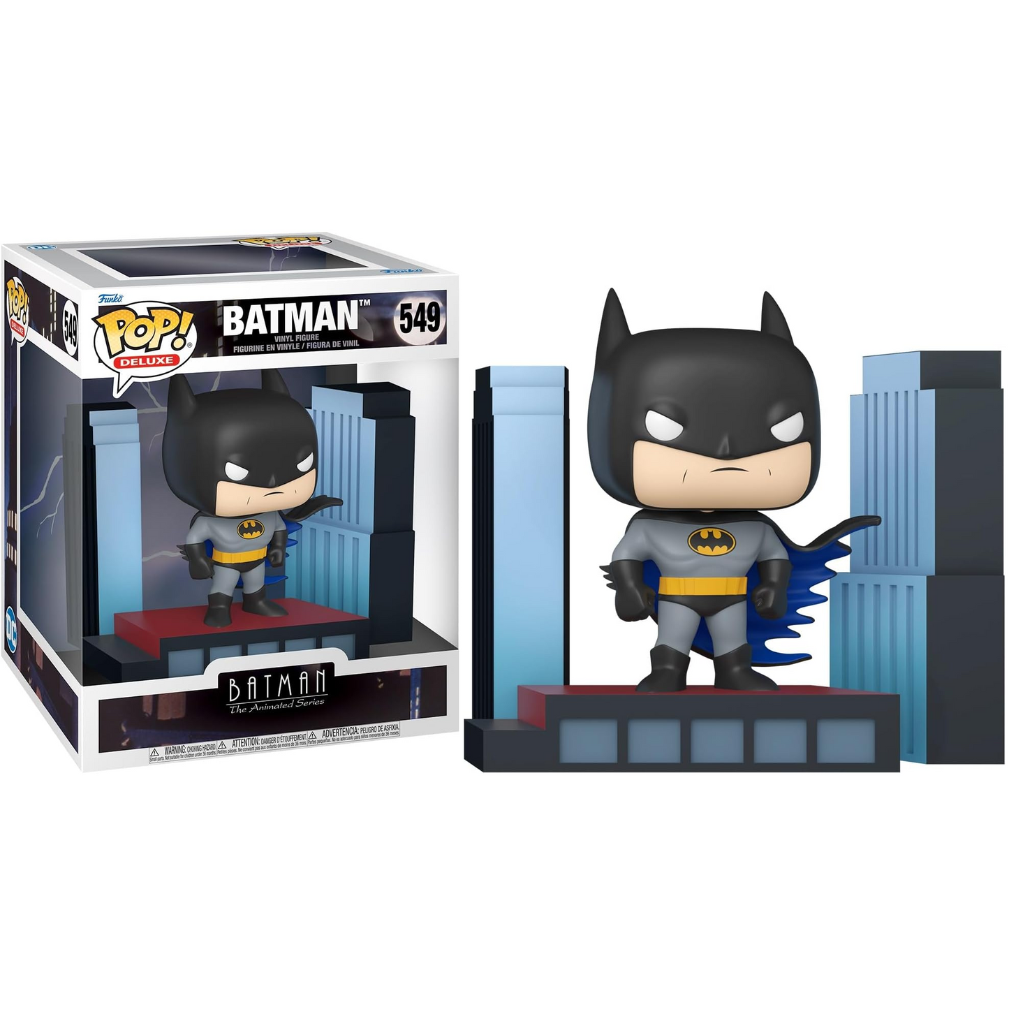 Funko Pop! Deluxe: Batman The Animated Series (549) Batman - Figure 16cm