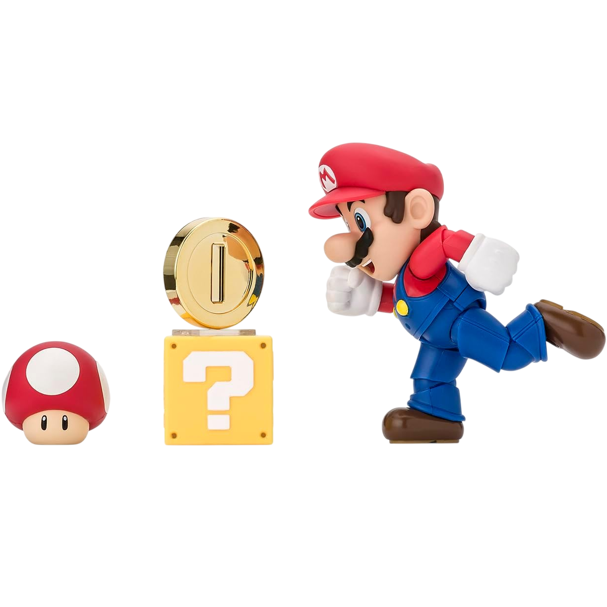 Bandai Namco S.H. Figuarts: Mario (Super Mario) - Figure Articolata 16cm Tamashi Nations