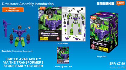 Blokees Transformers Defender Version (Devastator) Combining AccessorI MK 71305