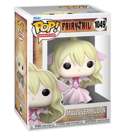Funko Pop Fairy Tail - Mavis Vermillion 1049 Pop Vinyl Animation Netflix Figure