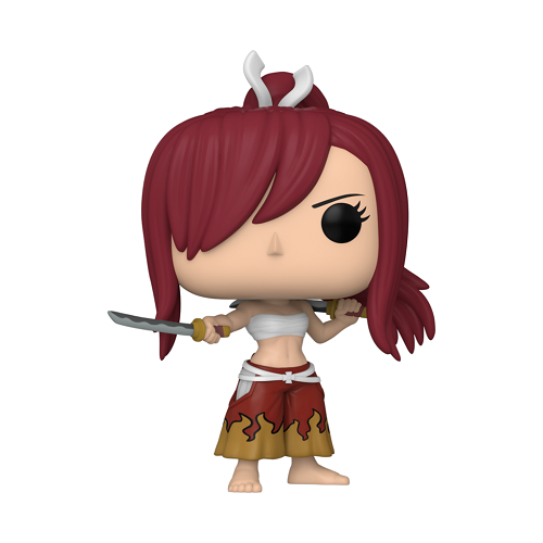 Funko Pop Fairy Tail - Erza Scarlet (1046) Pop Vinyl Animation Netflix Figure