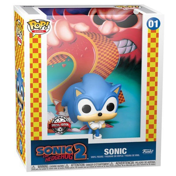 Funko Pop ! Games Sonic 2 The Hedgehog - (01) Special Edition Sega Mega Drive