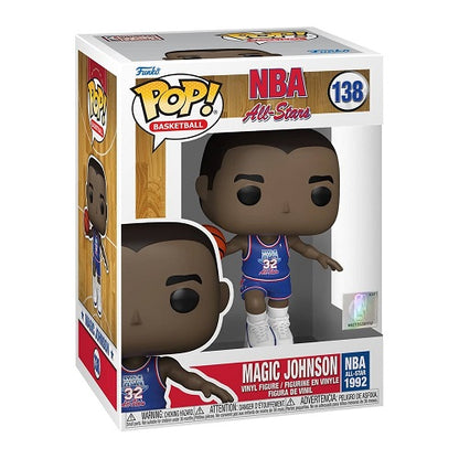 Funko Pop Nba All-Stars - Magic Johnson (138) Basketball Figure 1992 Pop Vynil