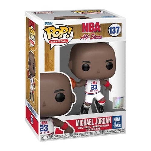 Funko Pop ! Nba All-Stars - (137) Michael Jordan All Star 1988 Figure 9Cm Mj Usa