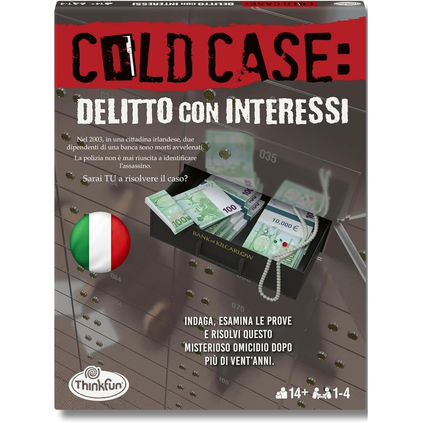 Ravensburger Cold Case 3: Delitto Con Interessi Gioco Investigativo Da Tavolo