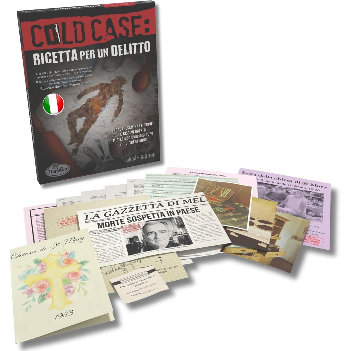 Ravensburger Cold Case 2: Ricetta Per Un Delitto Gioco Investigativo Da Tavolo