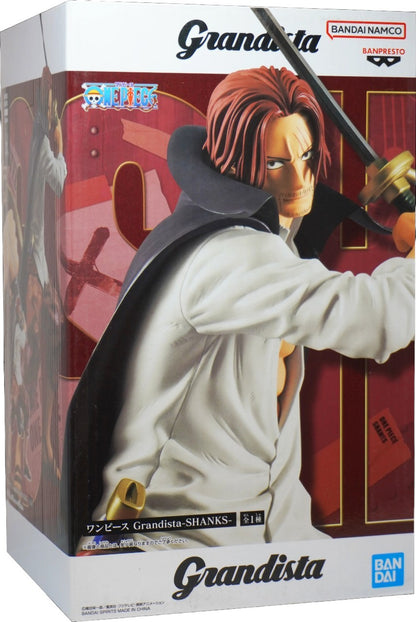 Banpresto Grandista One Piece: Figurland Shanks - Figure 22cm PVC Da Collezione
