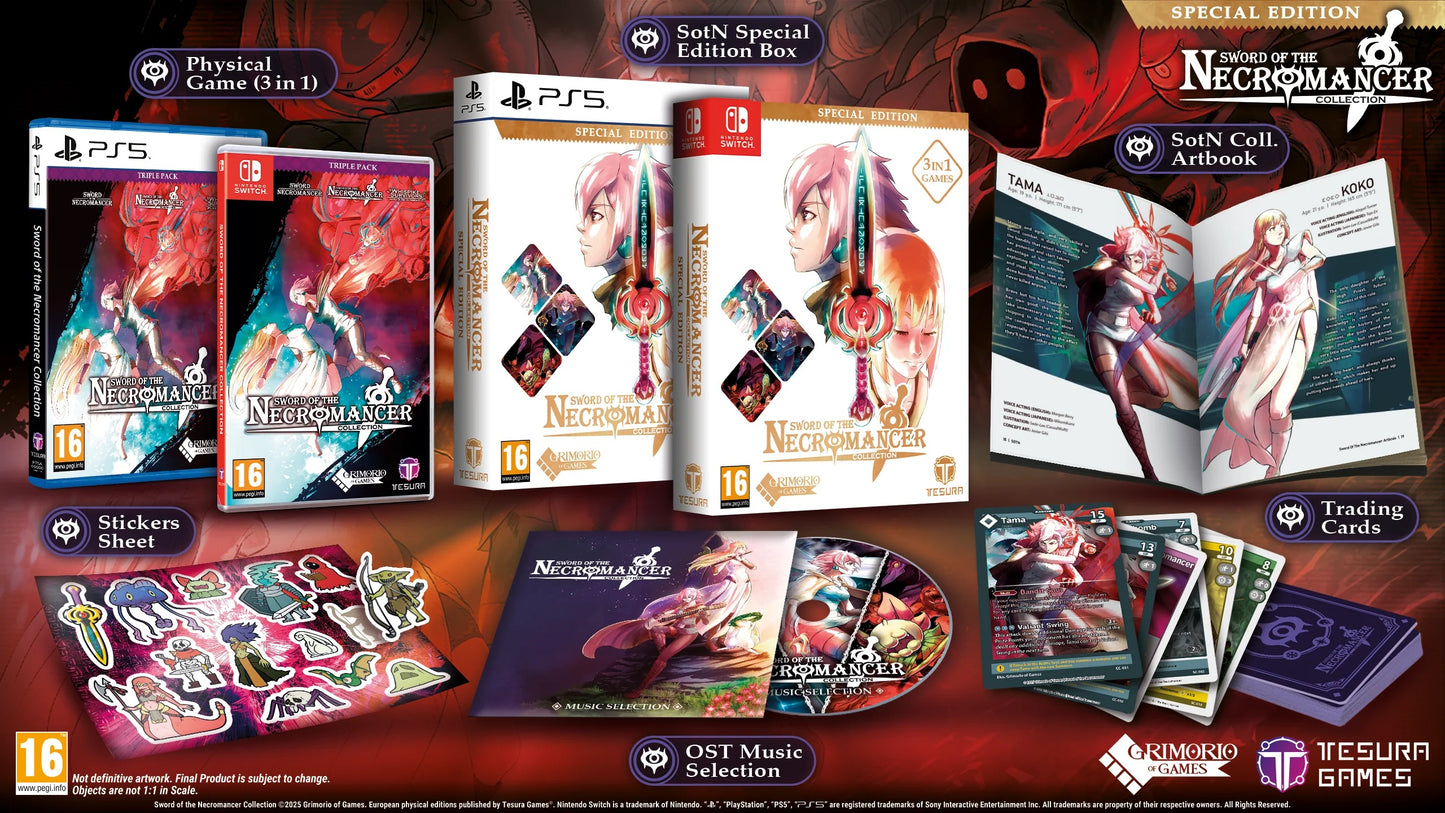Sword Of The Necromancer Collection Special Edition Ps5 Videogioco Playstation 5