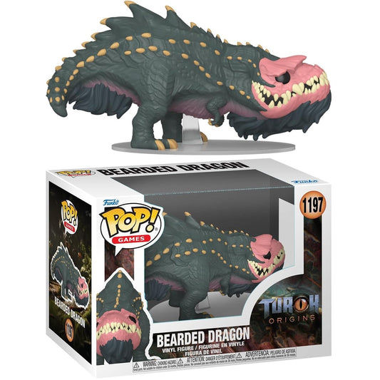 Funko Pop! Games: Turok Origins (1197) Bearded Dragon - Vinyl Figure 9cm