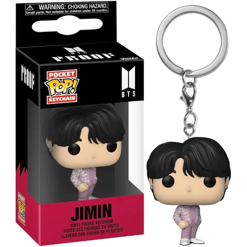 Funko Pocket Pop! Keychain: BTS (Album Proof) Jimin - Mini Figure 4cm