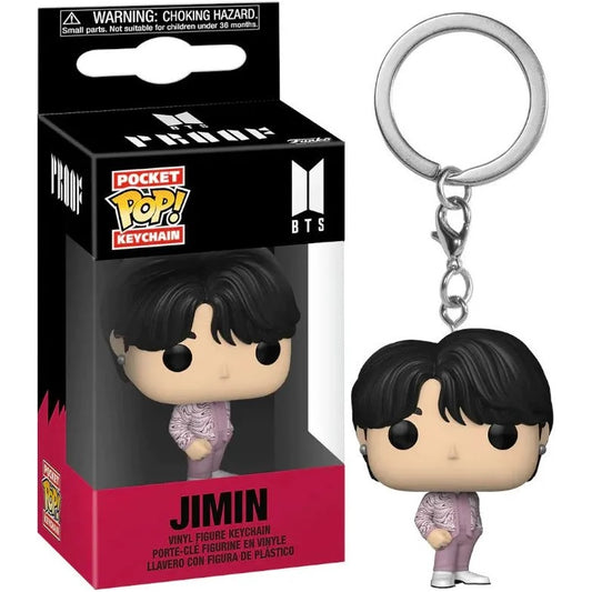 Funko Pocket Pop! Keychain: BTS (Album Proof) Jimin - Mini Figure 4cm