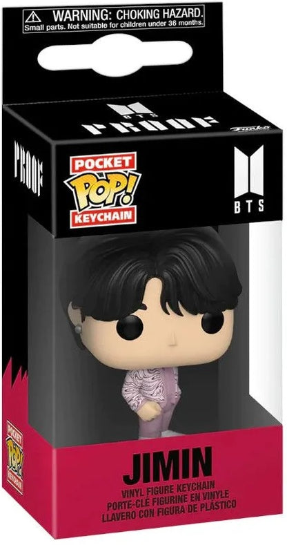 Funko Pocket Pop! Keychain: BTS (Album Proof) Jimin - Mini Figure 4cm