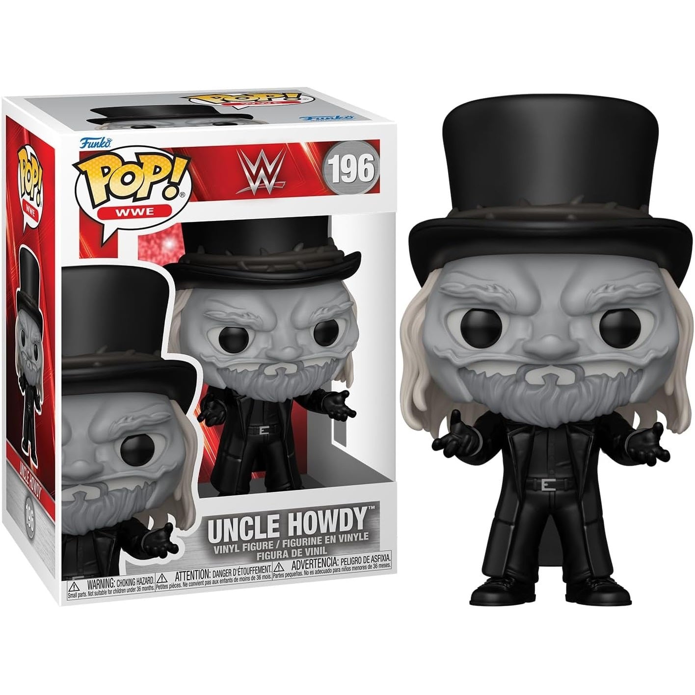 Funko Pop! WWE: Wrestling (196) Uncle Howdy - Vinyl Figure 9cm