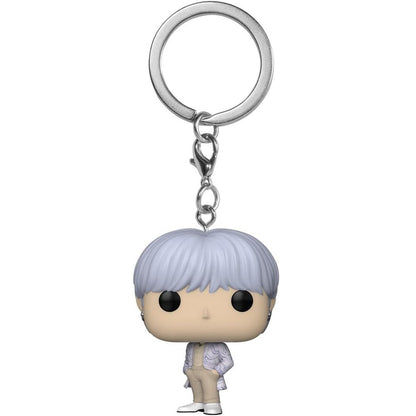 Funko Pocket Pop! Keychain: BTS (Album Proof) Suga - Mini Figure 4cm