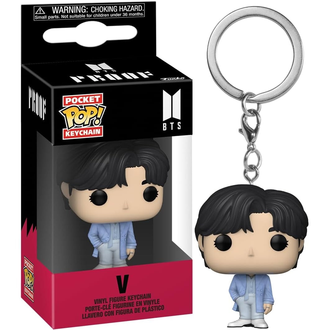 Funko Pocket Pop! Keychain: BTS (Album Proof) V - Mini Figure 4cm