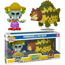 Funko Pop! Animation: SpongeBob Squarepants (2 Pack) Squidward & Sea Bear - Vinyl Figure 9cm
