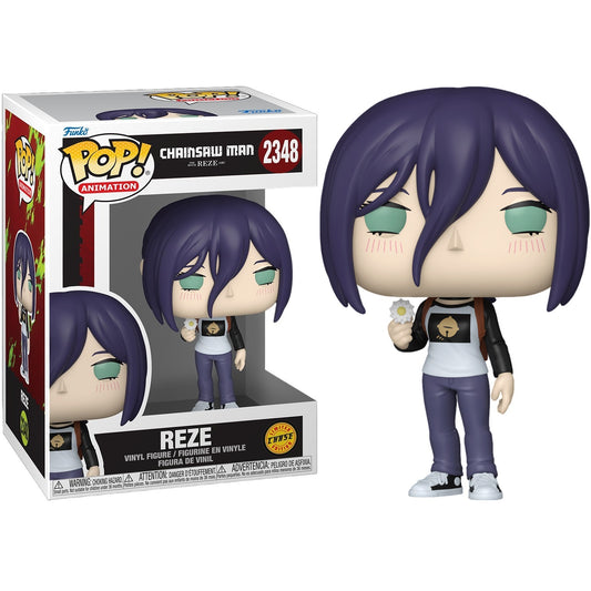 Funko Pop! Animation: Chainsaw Man The Movie Reze Arc (2348) Reze (Chase Edition) Vinyl Figure 9cm