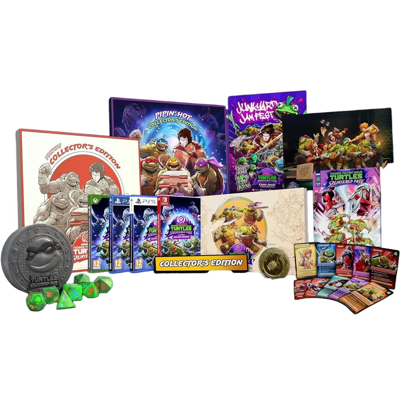 Teenage Mutant Ninja Turtles: Splintered Fate Pipin' Hot Collector's Edition Ps5 Videogioco Playstation 5 Italiano PAL